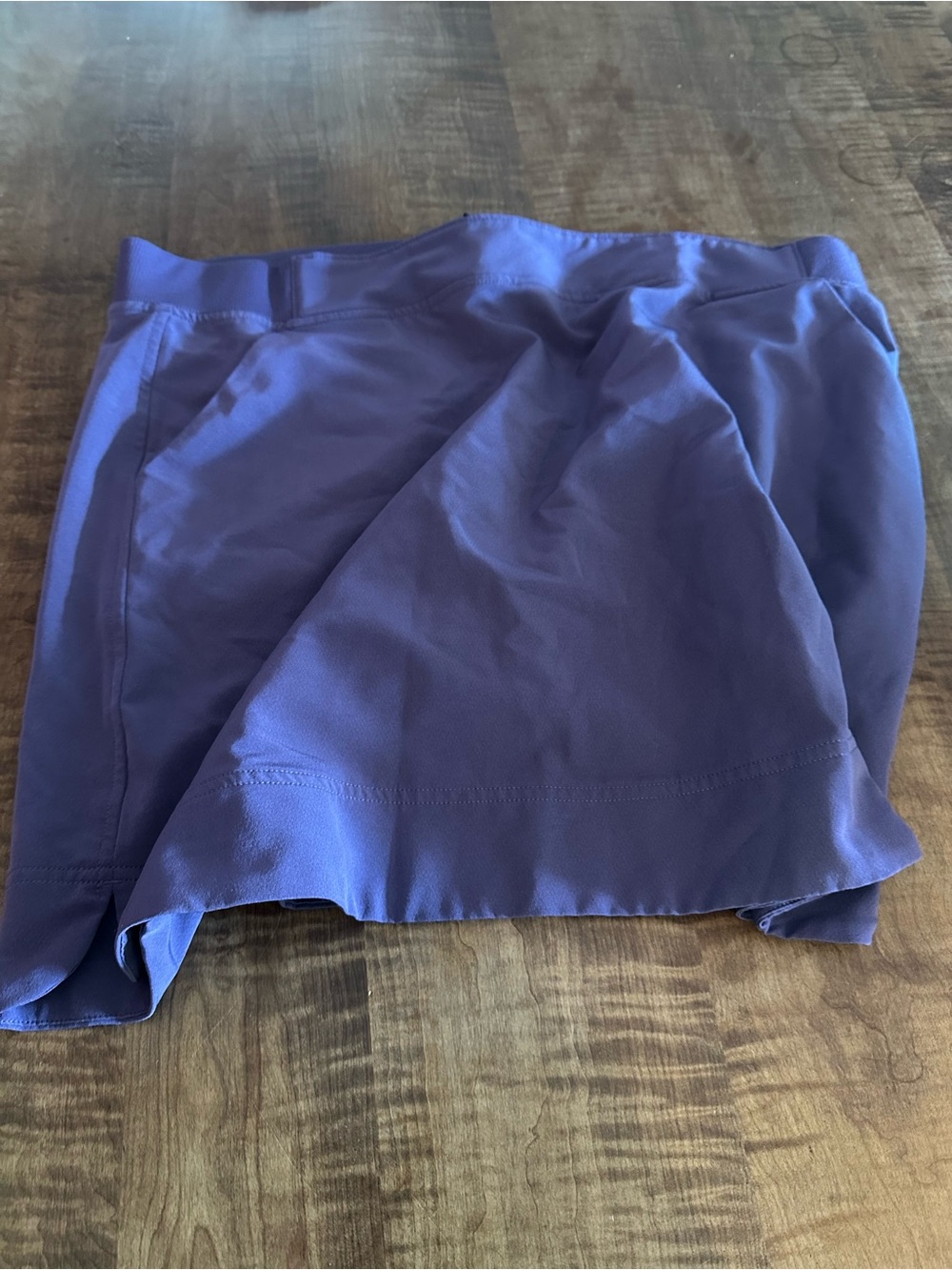 XL purple sport skort